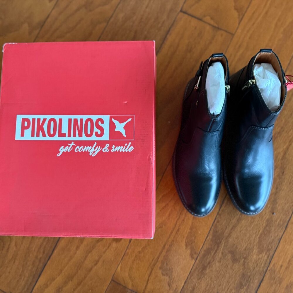 Pikolinos Flat Ankle boots Leather Aldaya for Woman SAVE $80 - Picture 9 of 10